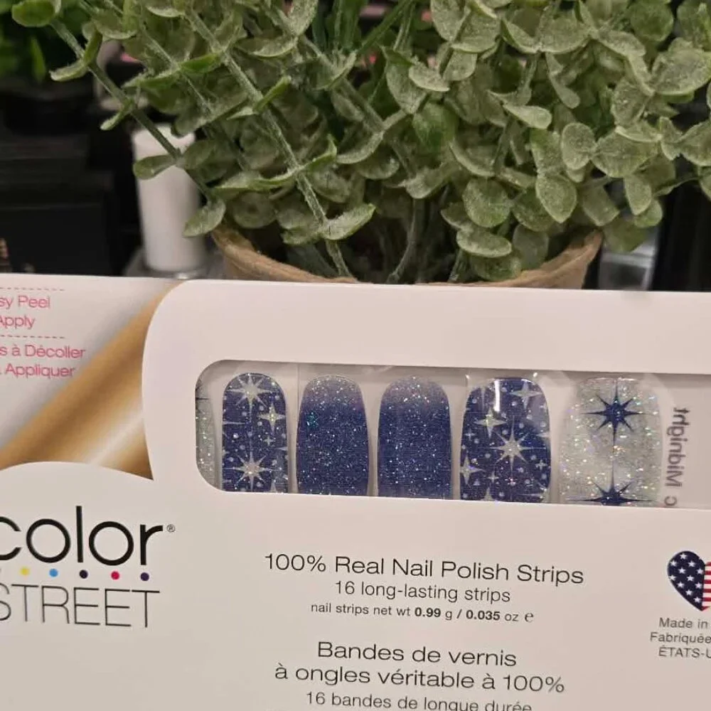 Color Street Winter Nail Design